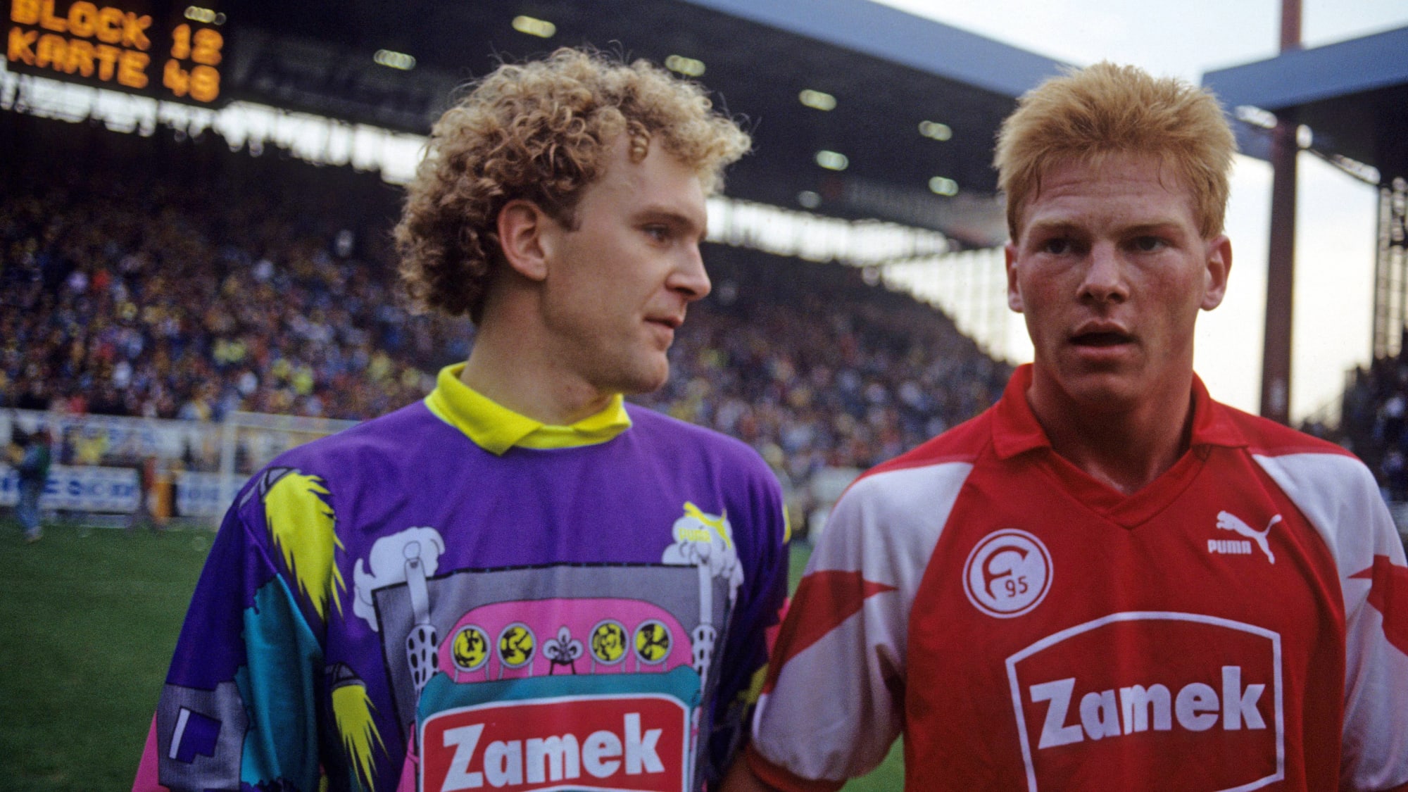 J&#246;rg Albertz (r.) mit J&#246;rg Schmadtke