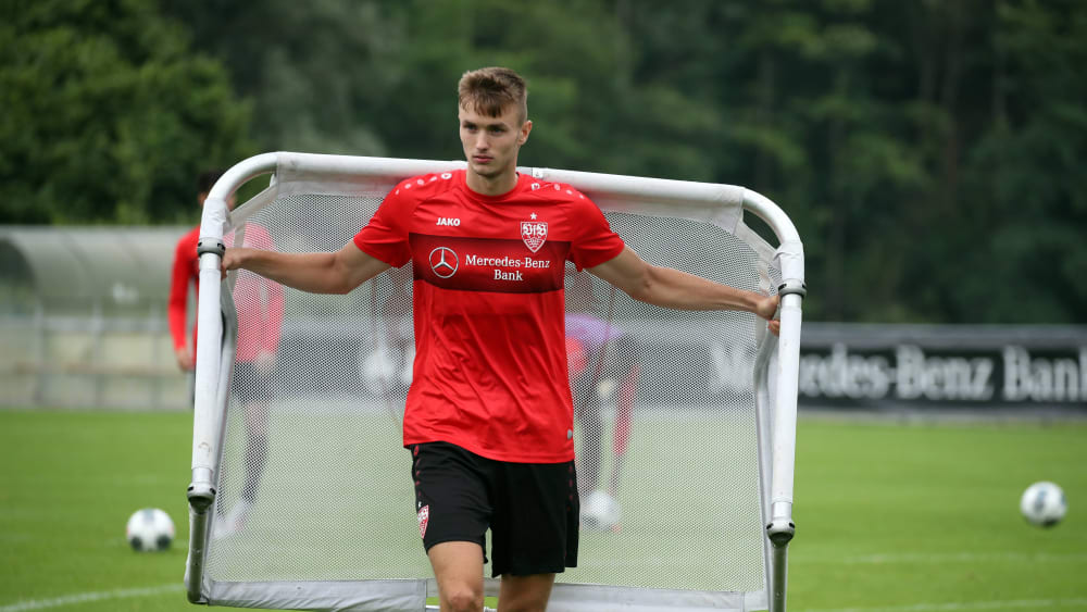Er will an der Seite von Spielern wie Mario Gomez viel lernen: VfB-Neuzugang Sasa Kalajdzic.