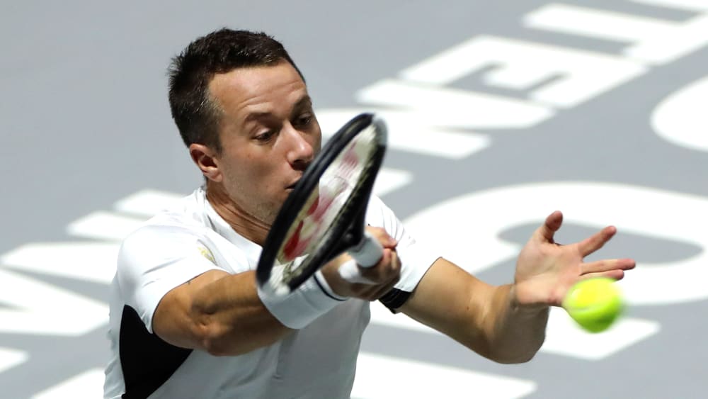 Philipp Kohlschreiber unterliegt Daniel Evans mit 3:6 und 5:7