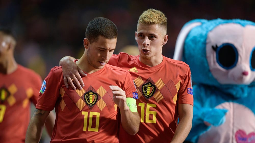 Eden (l.) und Thorgan Hazard
