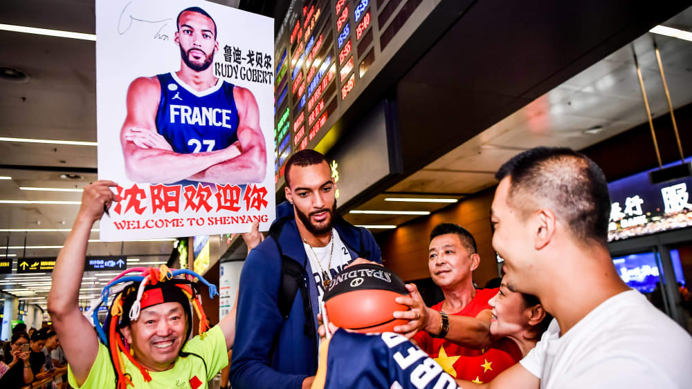 Nicht nur in Frankreich ein Star: Rudy Gobert.