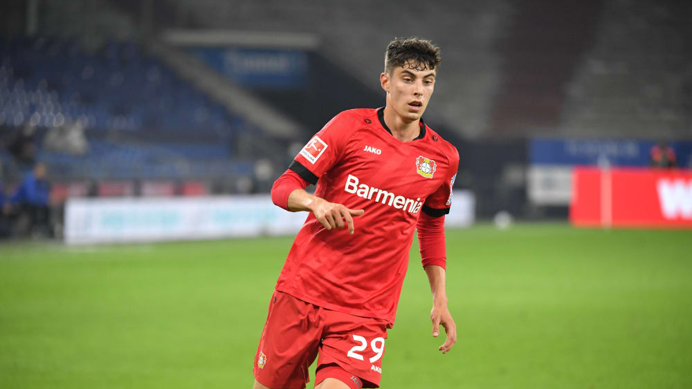 Ob er in der kommenden Saison noch in Leverkusen spielt, ist weiter offen: Kai Havertz.