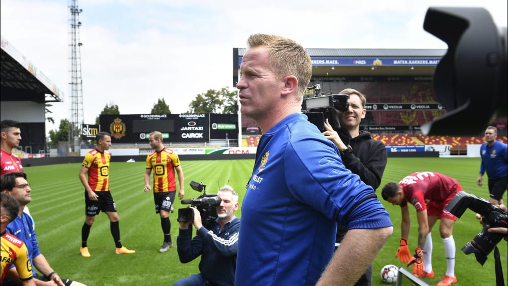In der Europa League bleibt ihm und Mechelen nur die Zuschauerrolle: Coach Wouter Vrancken.