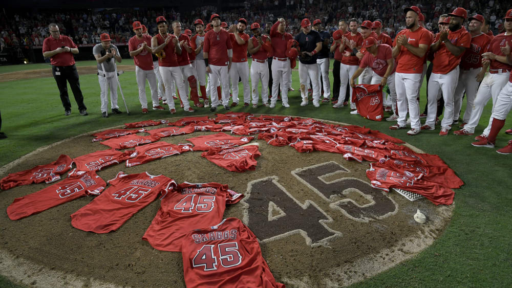 Los Angeles Angels gedenken Tyler Skaggs