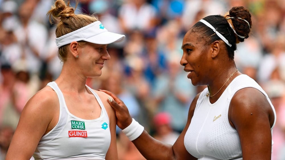 Alison Riske und Serena Williams