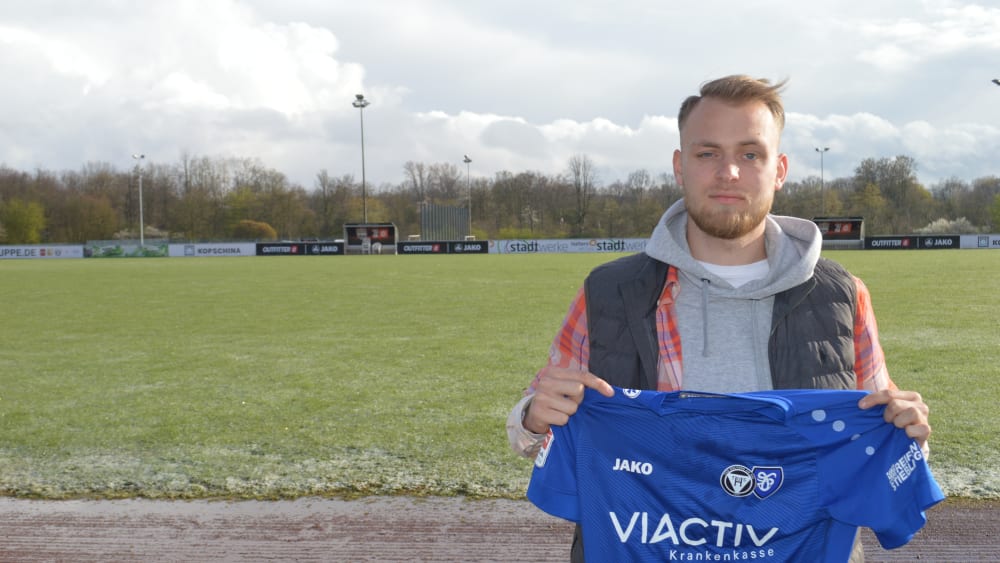 Aus Emden nach Haltern: Maximilian Dagott kickt künftig für den TuS.