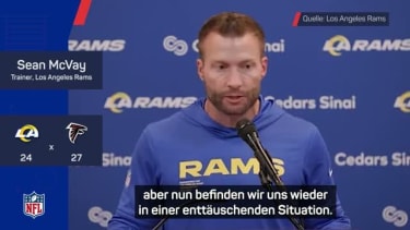 McVay nach Pleite: "Wir hatten unsere Chancen"