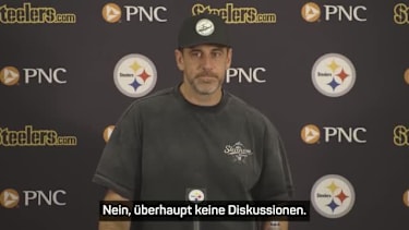 NFL-Oldie und Pittsburgh-Steelers-Quarterback Aaron Rodgers garantiert, dass die kommende NFL-Saison seine letzte sein wird. Neben dem neuen Head Coach gab es zudem Grünes Licht von der Ehefrau