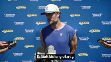 Matthew Stafford, Quarterback der Los Angeles Rams, spricht vor der NFL-Saison 2026 über seine Vorfreude auf die neue Spielzeit