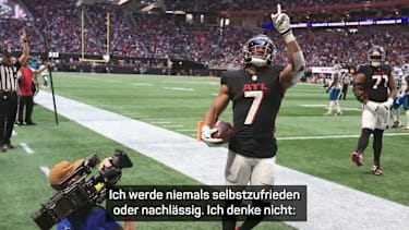 Bijan Robinson von den Atlanta Falcons ist der bestbezahlte Running Back der NFL