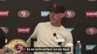 Kyle Shanahan, Head Coach der San Francisco 49ers, erklärt die Bedeutung des NFL-Auftaktspiels gegen die Los Angeles Rams in Australien