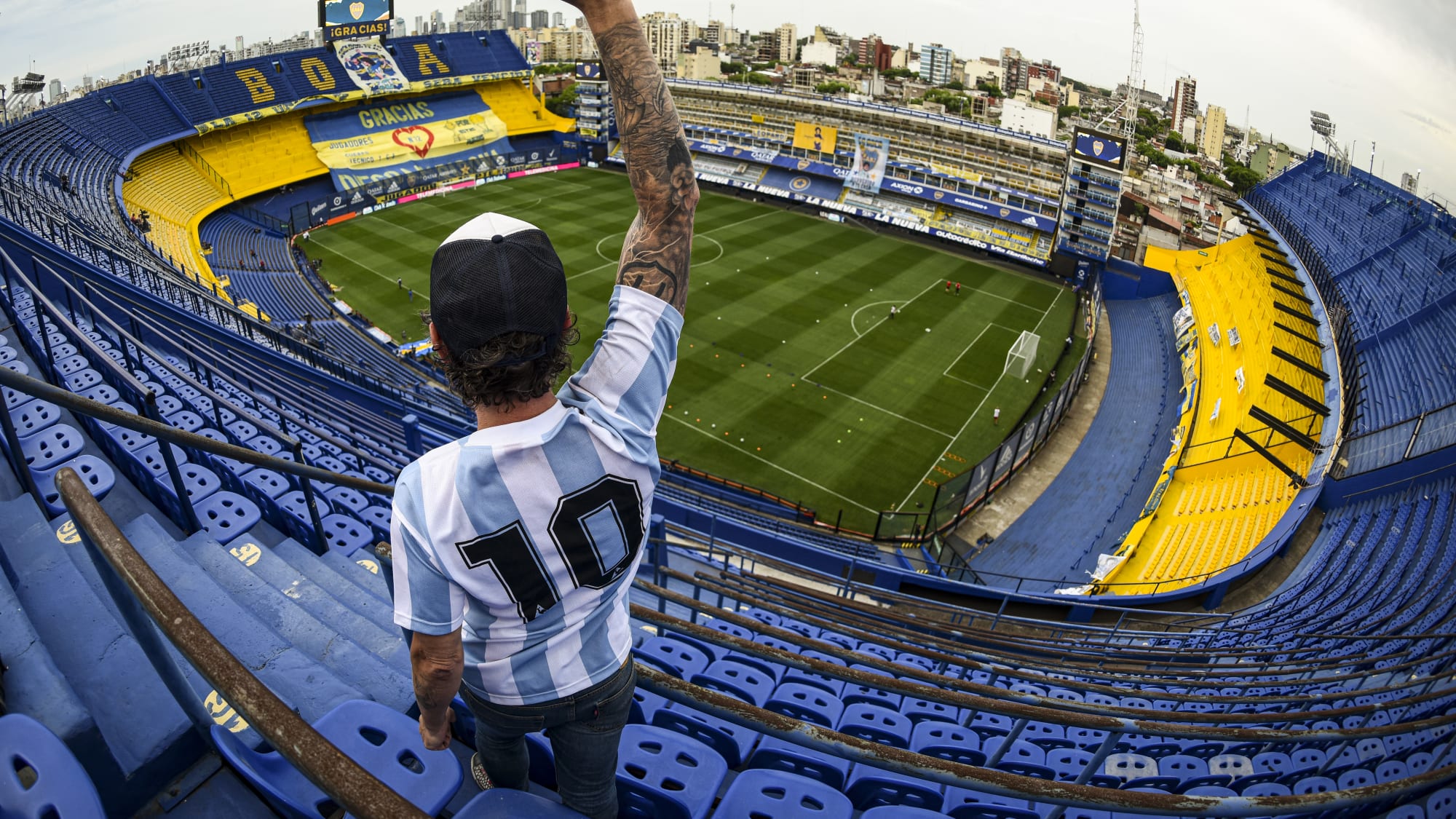Maradonas Tochter Vergiesst Tranen Boca Juniors Nehmen Abschied Int Fussball Bildergalerie Kicker
