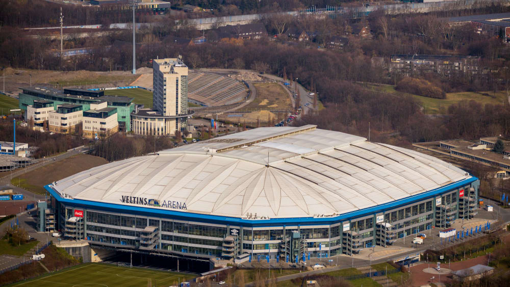 In der Schalker Veltins-Arena k&#246;nnte eines der n&#228;chsten Europa-League-Finalspiele stattfinden.