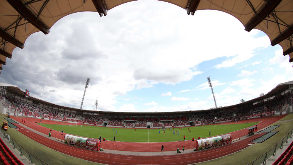 Im Erfurter Steigerwaldstadion wird bald Darius Amados auflaufen.