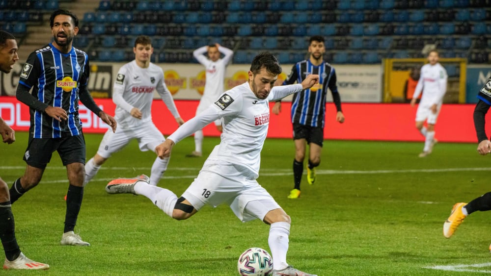 Zuerst vergab er die Riesenchance, dann sorgte er für den Punktgewinn: Aygün Yildirim.
