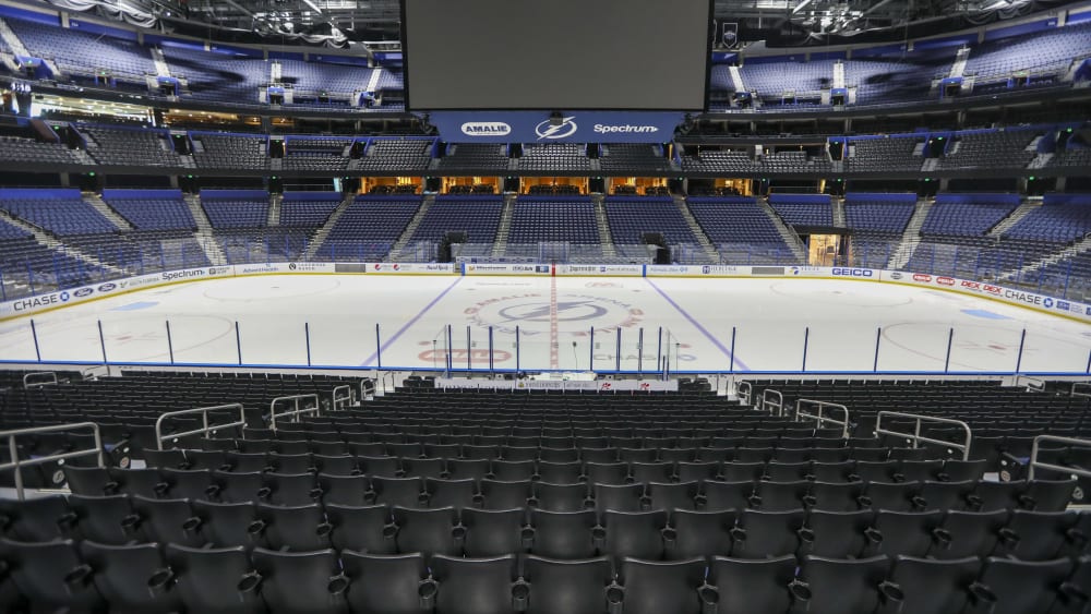 Auch in Tampa ruht der NHL-Betrieb