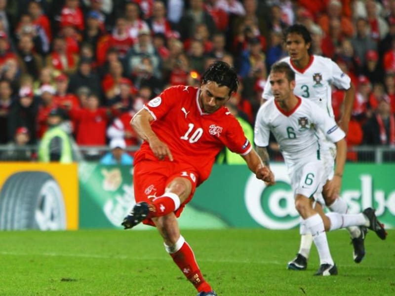 Hakan Yakin traf 3 Mal für die Schweiz