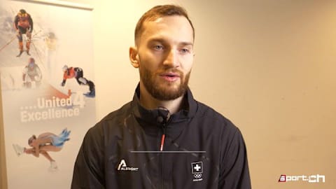 An den Olympischen Winterspielen