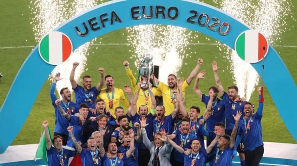 Italien jubelt im Wembley