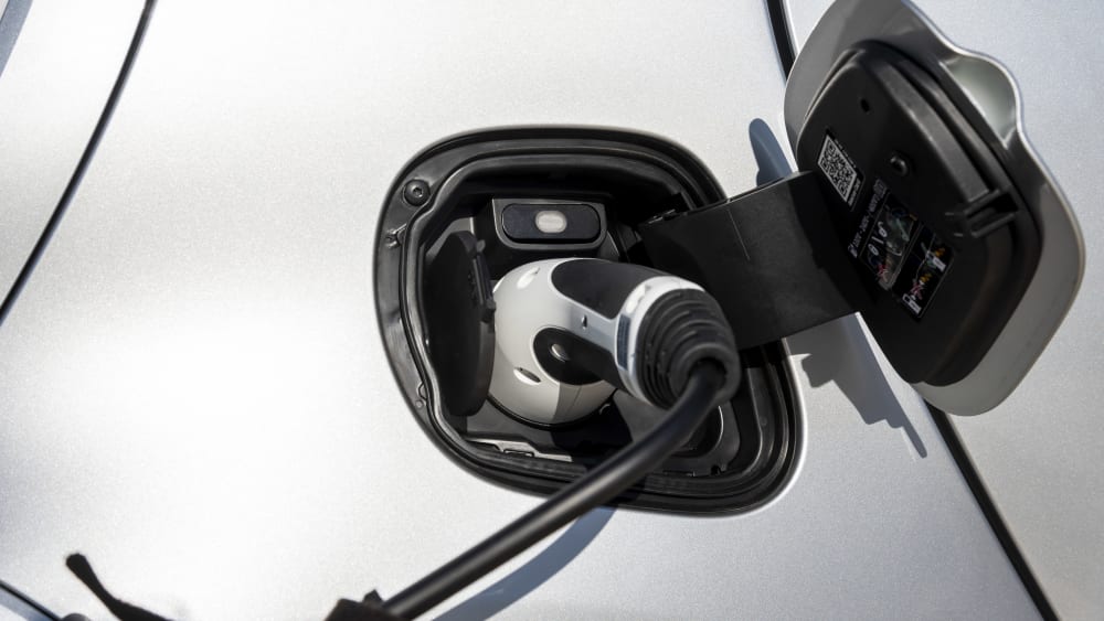 Smart fortwo Ladebuchse