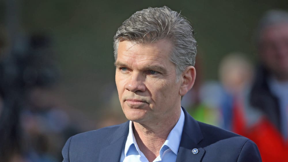 Ingo Wellenreuther war seit 2010 Pr&#228;sident des Karlsruher SC.