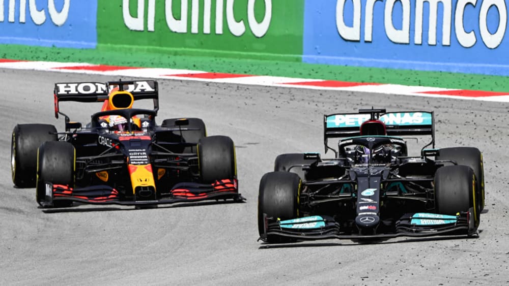 Max Verstappen gegen Lewis Hamilton