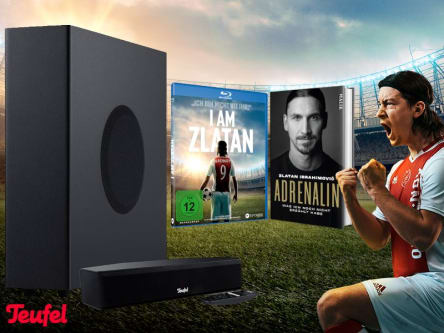 ZLATAN- Entertainment-Paket & Teufel CINEBAR ONE+