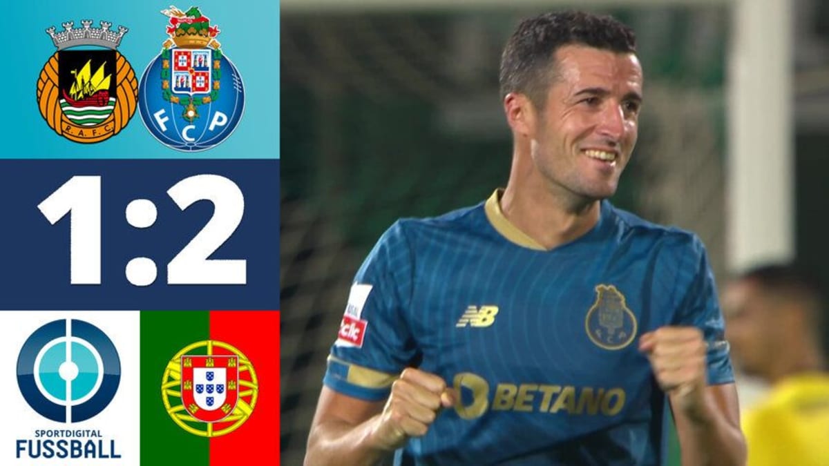 Doppelschlag in der Nachspielzeit: Porto mit Comeback-Sieg gegen Rio Ave, Highlights by Sportdigital
