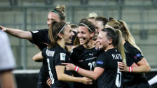 Österreichs Frauen-Nationalteam feierte einen Kantersieg gegen Lettland.