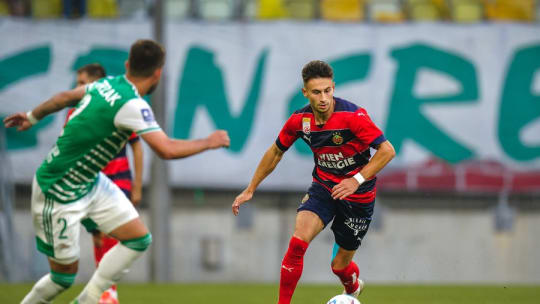 Nicolas Kühn brachte Rapid in Führung.