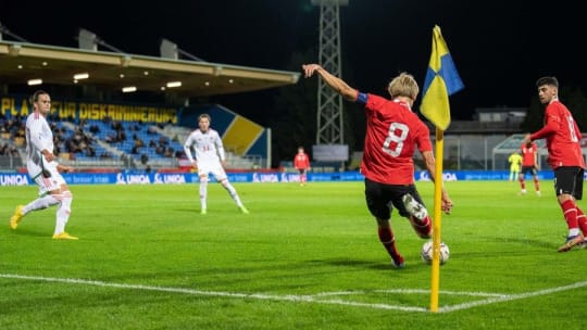 Matthias Braunöder und seine U-21-Kollegen mussten sich mit einem 1:1 auf Zypern begnügen.