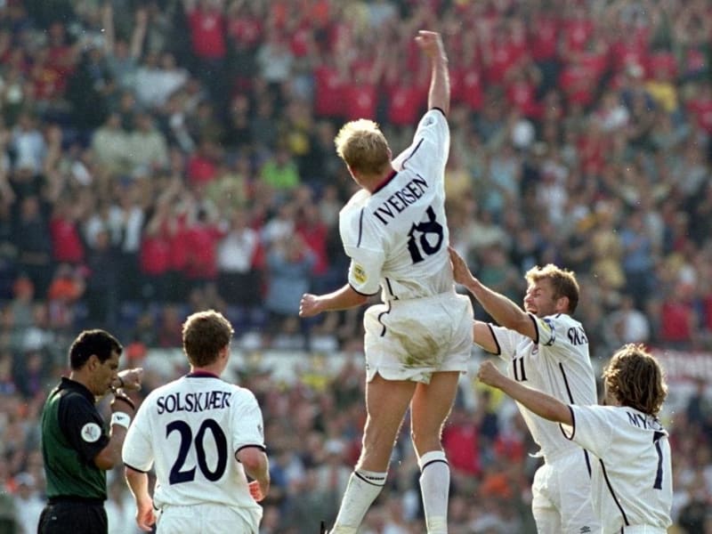 Steffen Iversen traf bei der EURO 2000 für Norwegen