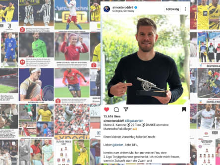 Forderte auf Instagram eine Torjägerkanone: Simon Terodde.