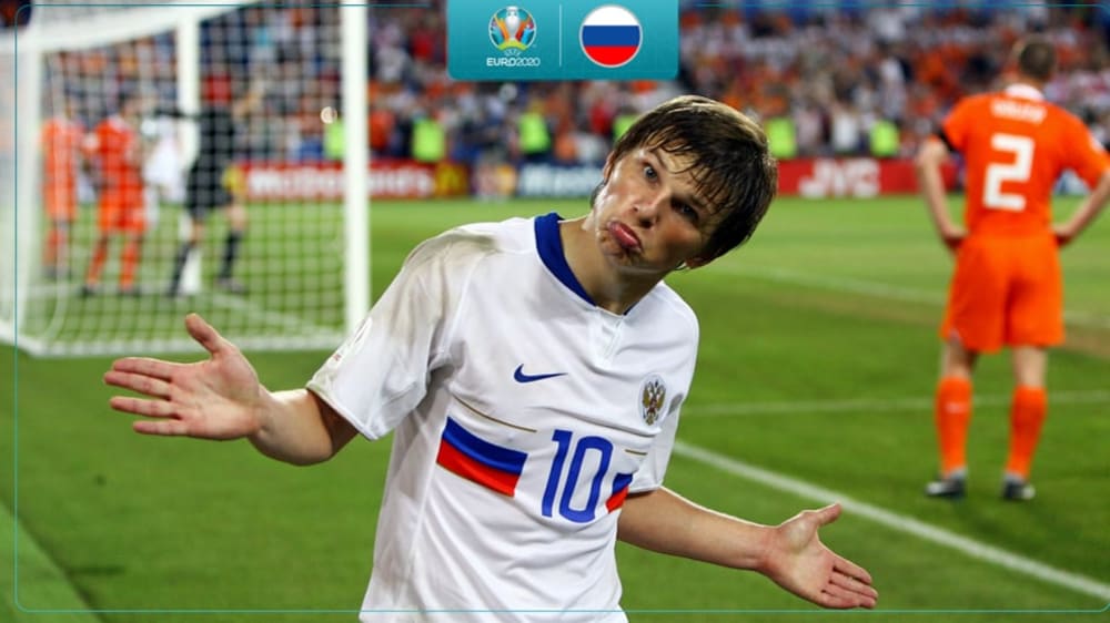 Andrey Arshavin bei der UEFA EURO 2008
