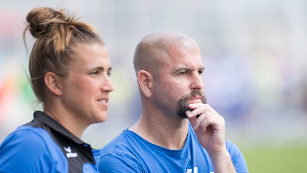 Übernehmen ab Januar den 1. FC Köln: Sascha Glass (re.) und Mirella Junker.