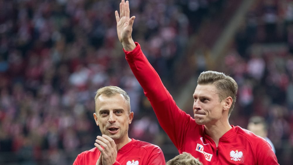 Sichtlich gerührt: Lukasz Piszczek.