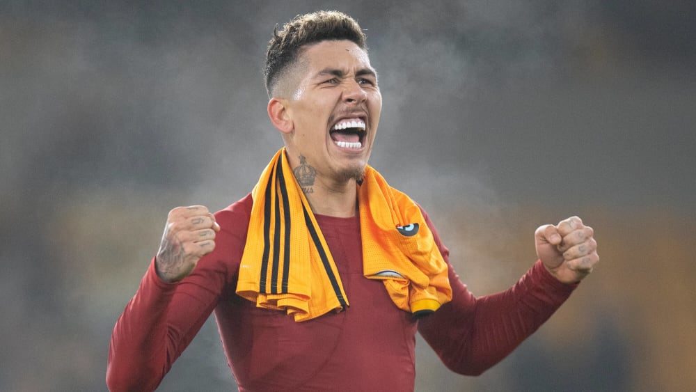 Roberto Firmino jubelt