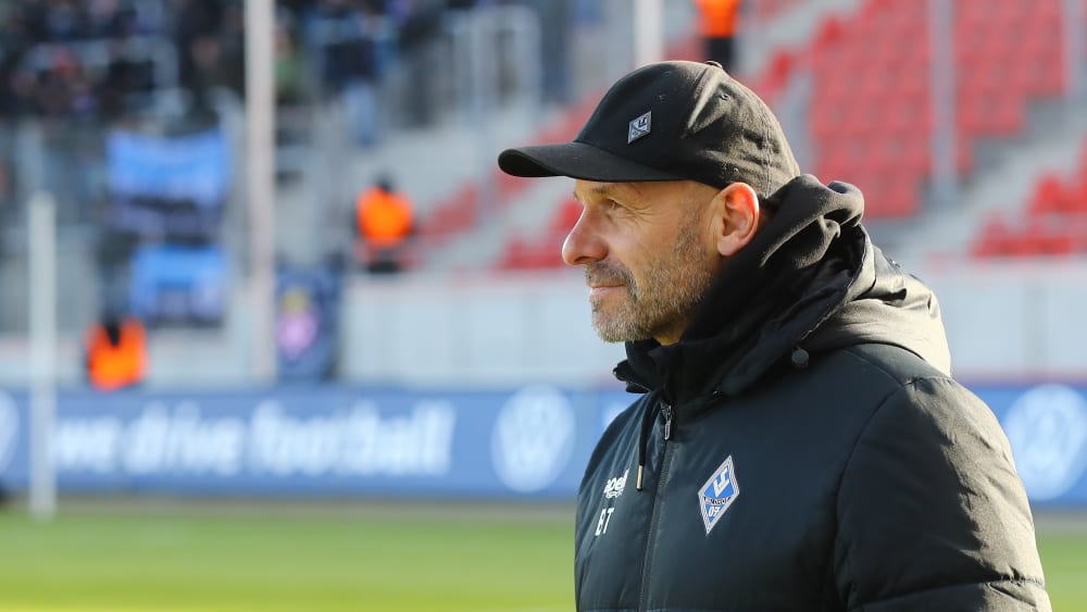 Mannheims Trainer Bernhard Trares