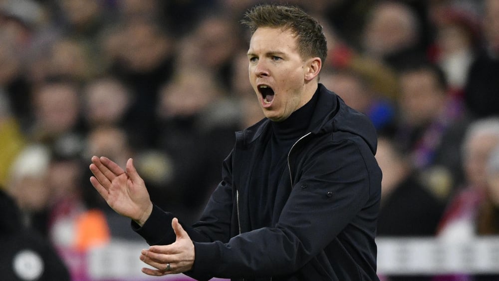 Julian Nagelsmann erklärt seine Taktik für das Topspiel ...