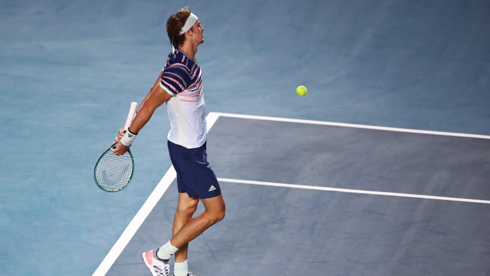 Im Vorjahr im Finale, dieses Jahr früh raus: Alexander Zverev in Acapulco.