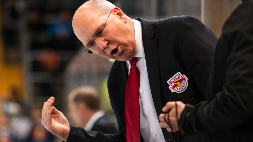 Münchens Coach Don Jackson bleibt trotz 1:5 im Hinspiel gegen Djurgardens optimistisch.