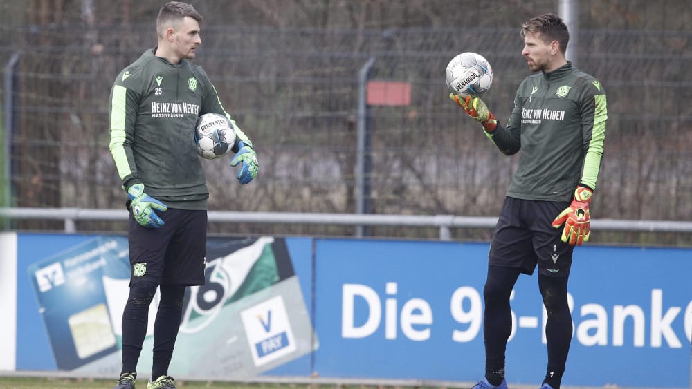 Martin Hansen und Ron-Robert Zieler
