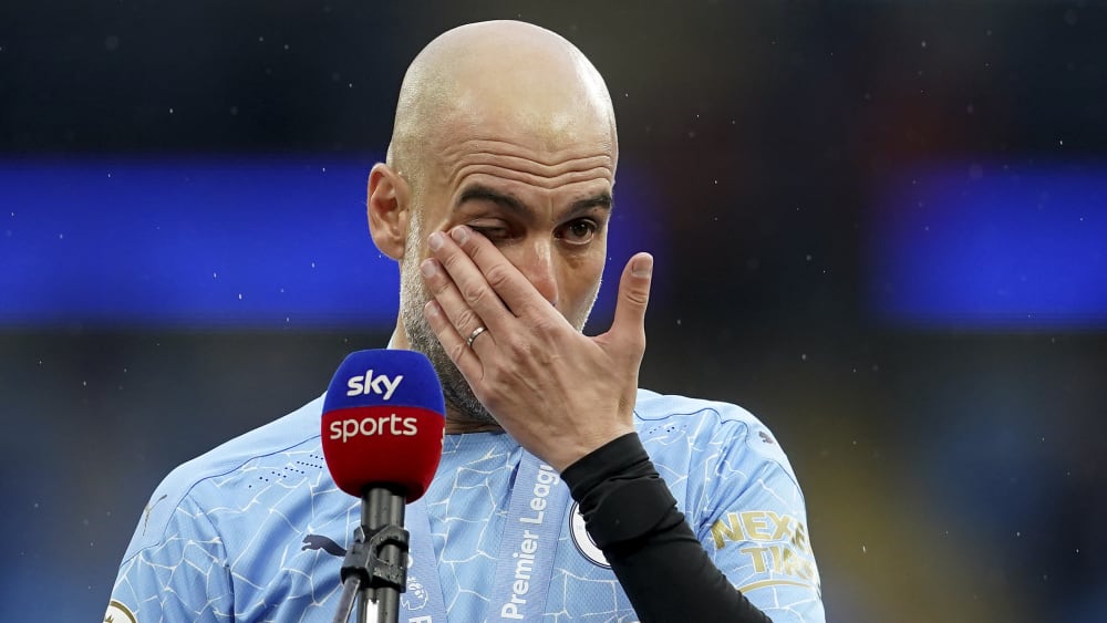 ManCity: Pep Guardiola weint wegen Abschied von Sergio ...