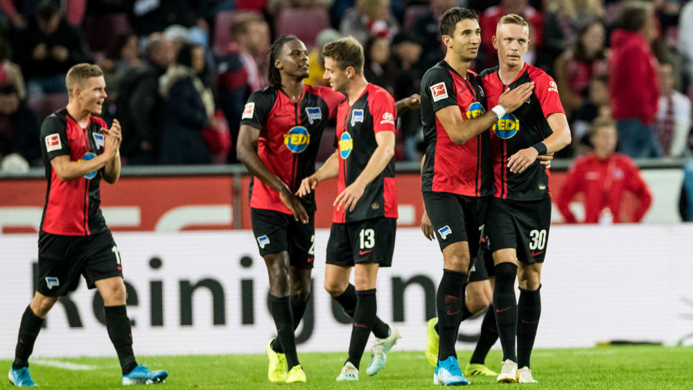 Zweiter Saisonsieg: Hertha jubelt in Köln - und ist jetzt angekommen in der Spielzeit 2019/20.