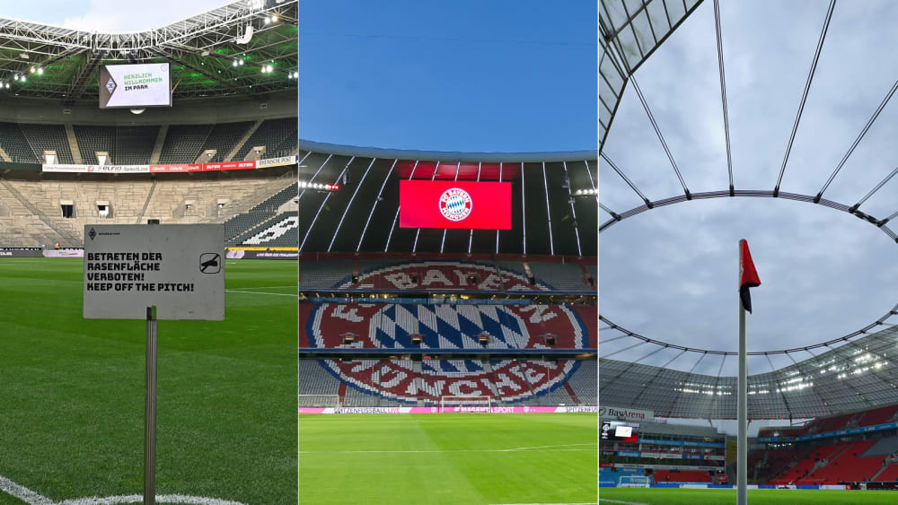 In den Bundesliga-Stadien bleibt es vorerst ruhig