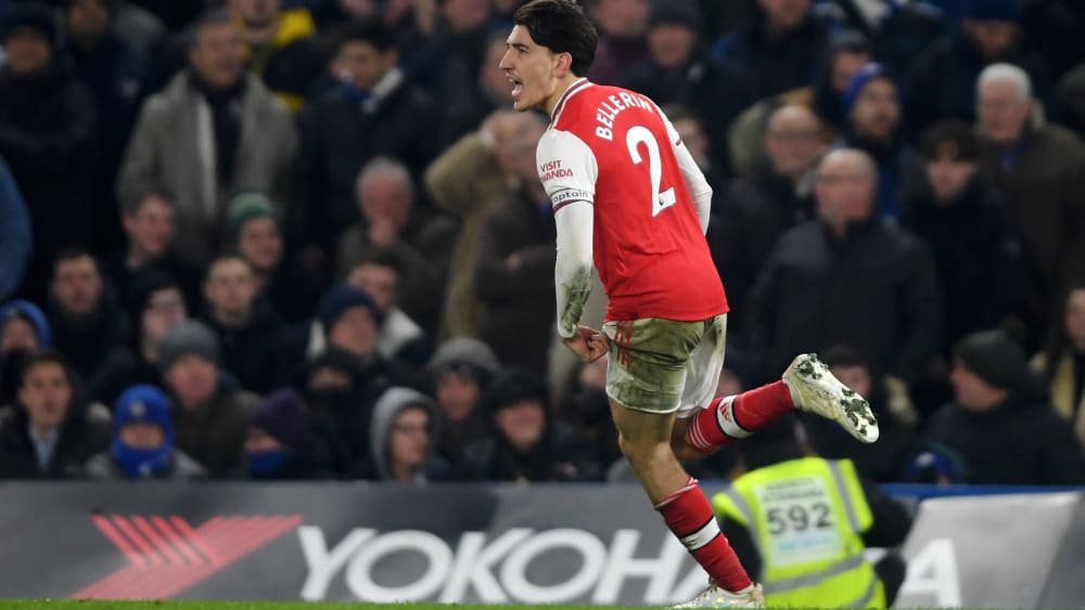 Von den Gäste-Fans besungen: Ausgleichs-Torschütze Hector Bellerin.