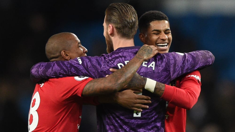 Großer Jubel bei ManUnited