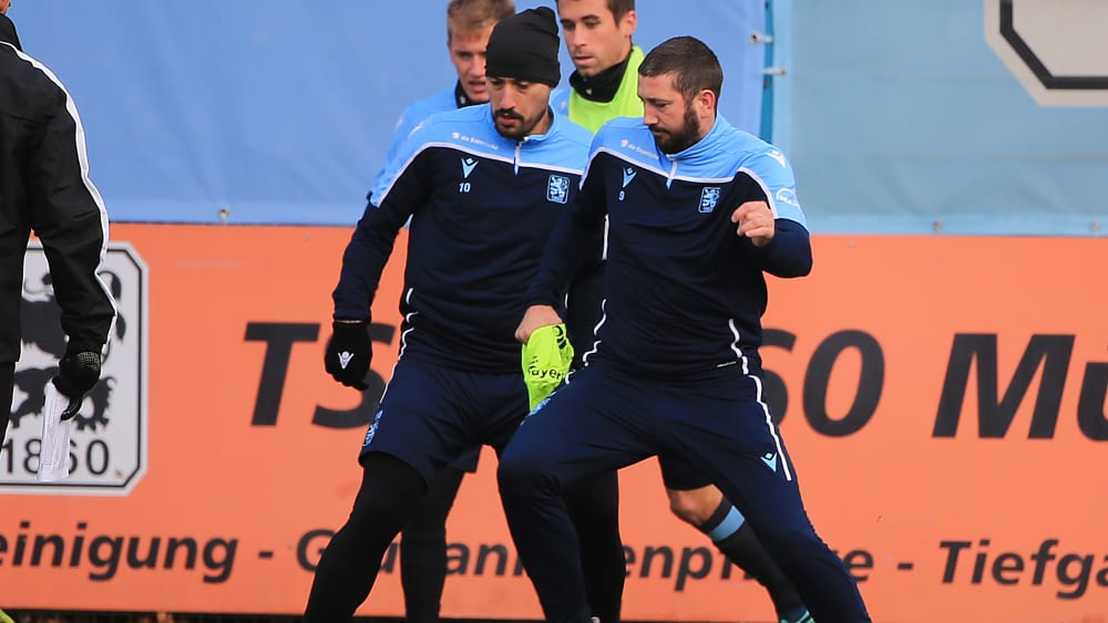 Timo Gebhart (links) und Sascha Mölders im Training.