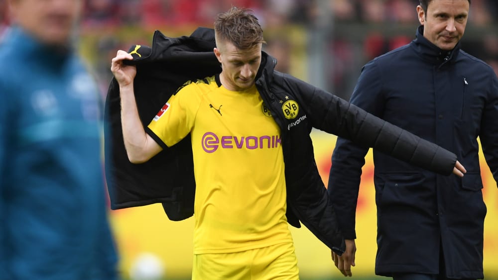 Unzufrieden: Dortmunds Kapitän Marco Reus nach dem 2:2 in Freiburg.