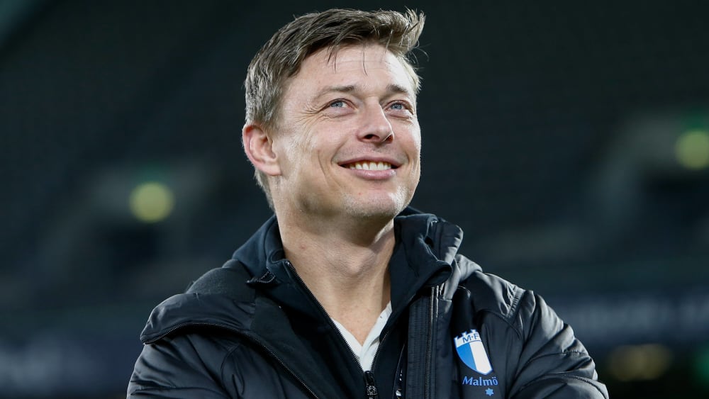 Europa League MalmöTrainer Tomasson kündigt Wolfsburg großen Kampf an